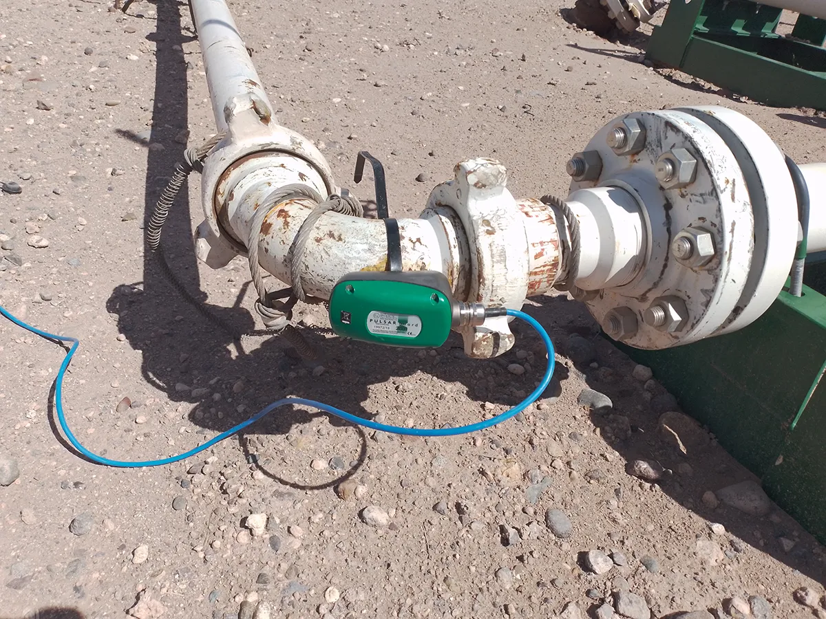 Monitoreo de arena en ductos -mediante sensores acústicos